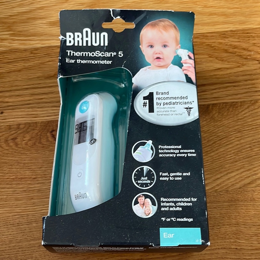Braun thermo scan 5